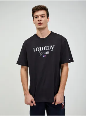 Produktbild von Schwarzes Herren-T-Shirt Tommy Jeans