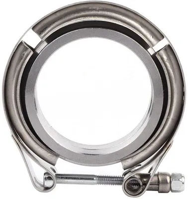 Immagine prodotto di Kit di scarico turbo in acciaio inossidabile 304 - 2 pezzi - Resistente alla corrosione - - Morsetto per scarico