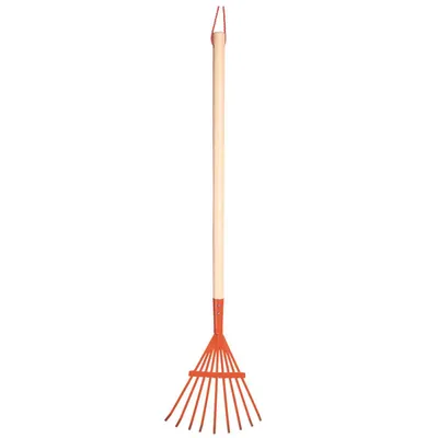 Produktbild von Esschert Design Kinderrechen Orange - Holz & Metall