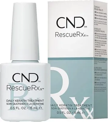 Obrázek produktu pro Denní keratinová kúra na nehty CND RescueRXx, 15ml