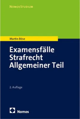 Obrázek produktu pro Examensfälle Strafrecht Allgemeiner Teil