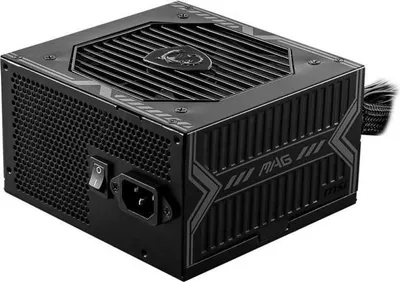 Produktbild von Netzteil MSI MAG A550BN, 550W, 80 PLUS Bronze, ATX, Non-Modular, 12cm Lüfter, Schwarz