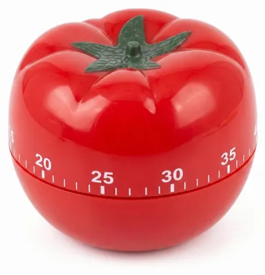 Produktbild von Kurzzeitwecker - Mechanisch mit 60 Minuten Laufzeit - Küchen-Timer in Tomatenform