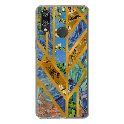 Produktbild von MuchoWow® Handyhülle Schutzhülle Hülle für Huawei P20 Lite (2020) Kunst - Vincent van Gogh - Alte Meister Silikon Softcase Handy Hülle - Kartenhalter