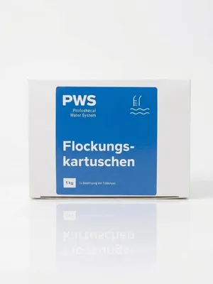 Produktbild von Flockungskartuschen für Poolwasser, Trübungsentfernung, 5 Stück à 200 g, für Sandfilteranlagen