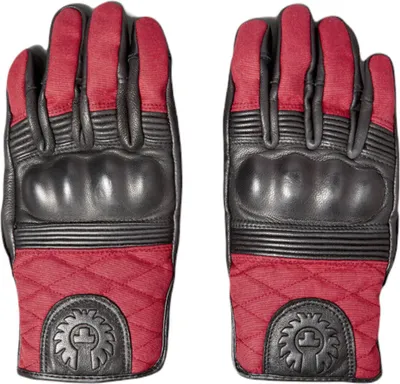 Immagine prodotto di Guanti da moto Belstaff Hampstead, nero/rosso, S