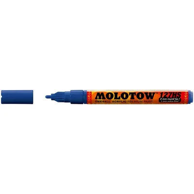 Produktbild von Molotow Acrylmarker ONE4ALL ACRYLIC 127HS 2mm, Nr. 204, echtblau