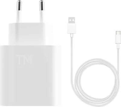 Produktbild von Original Xiaomi 18W Quickcharge Ladegerät MDY-10-EF Schnellladegerät Adapter Netzteil mit USB C Ladekabel
