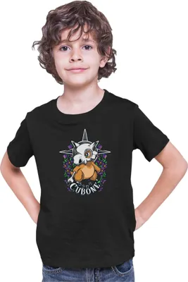 Produktbild von Kinder T-Shirt Japan Anime Manga Pokemon Cubone, 3-4 Jahr - 104 / Schwarz