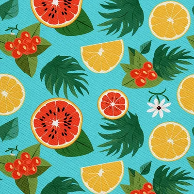 Imagen del producto de MATERIALES DE DECORACIÓN EXTERIOR OXFORD - Motivo: Frutas | DX6879