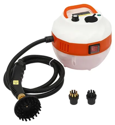Produktbild von Tragbarer Dampfreiniger - Hand-Dampfreiniger - Über 1400 W - Hochtemperatur - Desinfektion - 220–240 V - Weiß