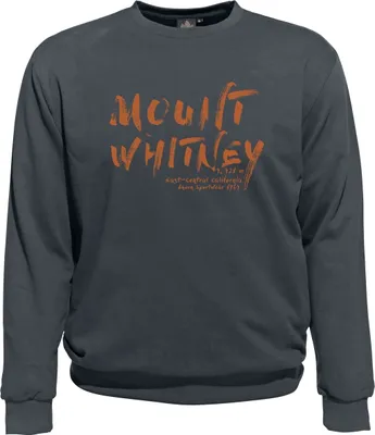 Produktbild von Übergrößen Sweatshirt AHORN SPORTSWEAR Mount Whitney orange Iron Grey 10XL