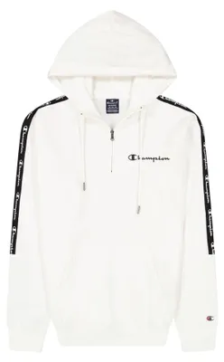 Produktbild von Champion Pullover Fleece-Kapuzenpullover mit Jacquardband und kurzem Reißverschluss
