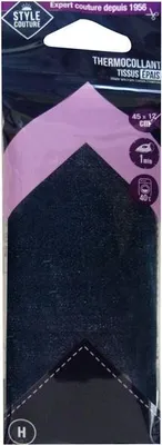 Produktbild von Stoffaufbügler Jeans Stone 45x12cm F - Couture-Stil