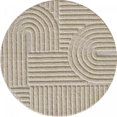 Obrázok produktu pre 120x120 (priemer) kruh Kusový koberec Art 1121 Beige kruh
