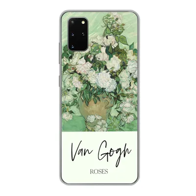 Produktbild von MuchoWow® Handyhülle Schutzhülle Hülle für Samsung Galaxy S20 Plus Malerei - Blumen - Van Gogh Silikon Softcase Handy Hülle - Hartschale