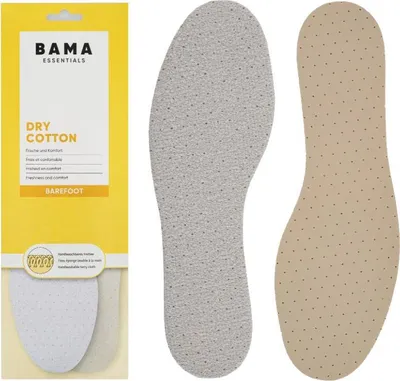 Obrázok produktu pre Bama Dry Bavlna vložky do topánok proti poteniu – veľkosť 36/37 EUR