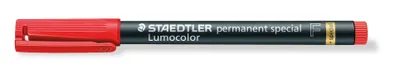 Image de STAEDTLER® 319 F-2 Feutre pour transparents Lumocolor special F rot