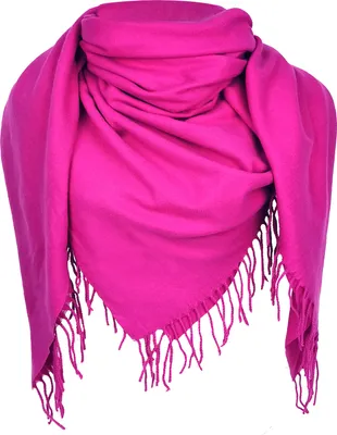 Produktbild von Glamexx24 Damenschal Damenhalstuch XXL Schal Winterschal sehr warmer Schal Schal mit Fransen Unischal Herbstschal Poncho