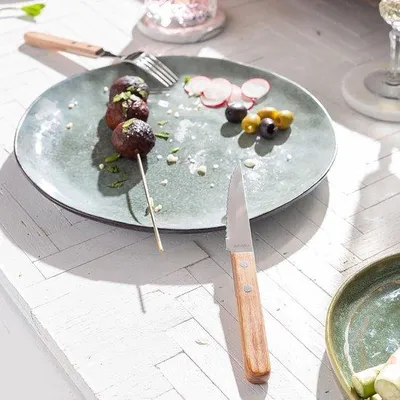 Produktbild von Famanu Steakmesser-Set 6-teilig - Pizzaholz-Kollektion