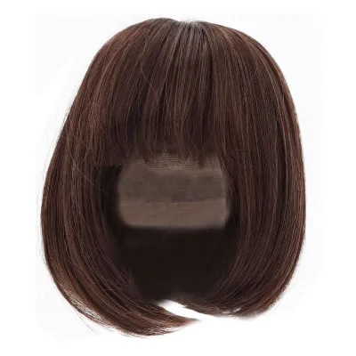 Obrázok produktu pre Parochňa pre bábiky s rovnými strapcami a dĺžkou po ramená, mäkké vlákno, ľahko strihateľná, pre 1/3 BJD