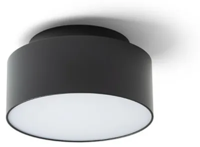 Produktbild von RED - DESIGN RENDL RENDL MARLENE 14 Aufbauleuchte schwarz 230V LED 18+6W 3000K R14341