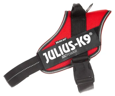 Immagine prodotto di Julius K9 IDC Powair - Pettorina per cani - Rosso - L - 63-85 cm