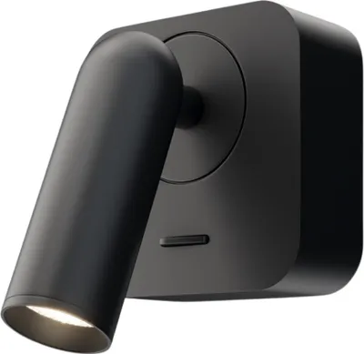 Obrázok produktu pre Nástenná lampa Maytoni MIRAX LED 3 W, 3000 K, teplá biela, IP20, čierna, 6,5 × 6,3 × 8,5 cm