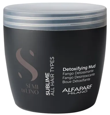 Produktbild von ALFAPARF Milano Detoxifying Mud, 500 ml, Frauen, Alle Farben, Revitalisierend, Behälter, AQUA (WATER), KAOLIN, CETEARYL ALCOHOL, ETHYLHEXYL STEARATE, POLYSORBATE 20, GLYCERIN, MAGNESIUM...