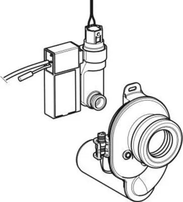 Produktbild von Geberit 116077001 AP-UR-Strg. mit elektronischer