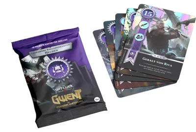 Produktbild von Asmodee Gwent - Legendäre Balladenkarten Helden: Skellige