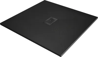 Obrázek produktu pro Mexen Hugo čtvercový sprchový kout SMC 100 x 100 cm, černý, kryt černý - 42701010-B