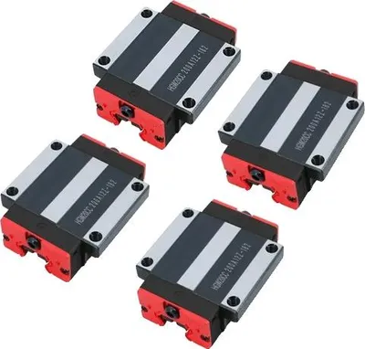 Obrázek produktu pro Blok lineárních vodicích lišt, ocelový klecový vozík, šířka 20 mm, Hgw20cc