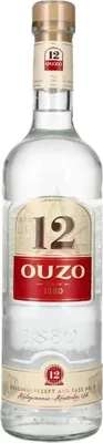 Produktbild von Ouzo 12 38,00 %  0,70 Liter