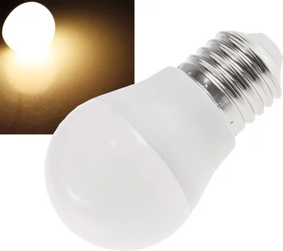 Produktbild von LED Tropfenlampe E27 T25 SMD 3000k / warmweiß Ø45x73mm
