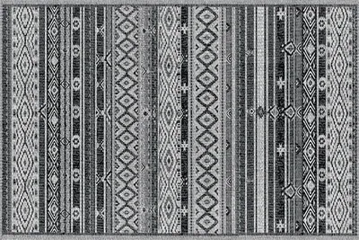 Produktbild von Moderner Vinyl-Teppich mit Texturmuster 150x225 cm