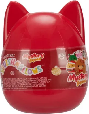 Produktbild von Squishmallows Mystery-Weihnachtskapseln