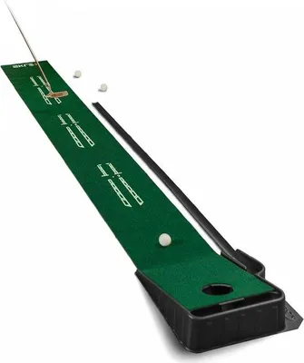 Image de Tapis de putting d'intérieur vert pour l'entraînement au golf