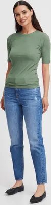 Immagine prodotto di T-Shirt Slim Fit con scollo al gomito. | L
