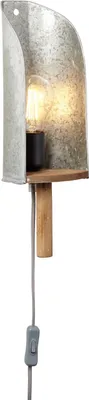 Produktbild von Brilliant Wandleuchte Retro Zink Antik Schalter LED tauglich
