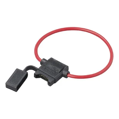 Produktbild von 1x KFZ Sicherungs-Halter Flachsicherung max. 30A für Pkw Lkw Subwoofer Car Hifi