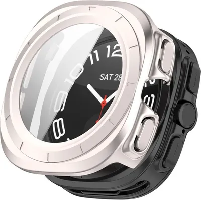 Obrázok produktu pre Pre Samsung Galaxy Watch Ultra 47 mm / Ultra 2025 ochranné puzdro + 9H sklo Starlight