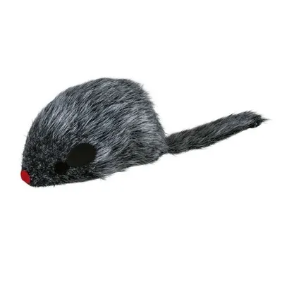 Produktbild von TRIXIE 4083, Katze, Plüschspielzeug, Grau, Plüsch, 80 mm
