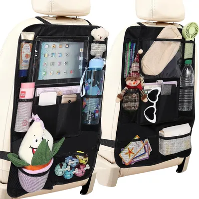 Produktbild von Autositz Organizer 2 Stück, 10 Fächer, wasserdicht, für Kinder