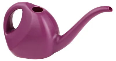 Produktbild von Garronda Gießkanne Zimmerpflanzen Innen, Gießkanne klein plastik, Bewässerung für Zimmerpflanzen, Gieskanne für Haushalt GD-0045 (Violett, 2 Liter)
