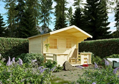 Produktbild von Gartenhaus Salem 3,00x2,30 m - inklusive Terrasse