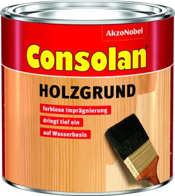 Produktbild von Consolan Holzgrund wässrig 2,5 L farblos