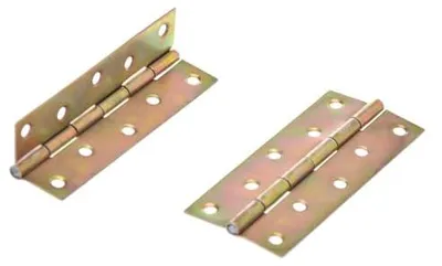 Produktbild von Aqbau® Kistenband Tischband Möbelscharniere Möbelband Verzinkt, Türband Kistenband Schrankscharniere - Möbelzubehör Stahl, Gerollte Scharniere