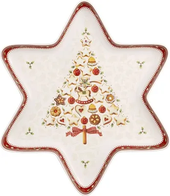 Produktbild von Villeroy & Boch 1486123885, Mehrfarbig, Abbildung, Porzellan, Stern, 375 mm, 330 mm