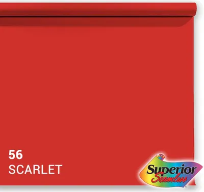 Image de Papier supérieur 2,72 m x 11 m - Écarlate (56)